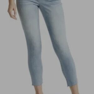 NWT Wit & Wisdom "Ab"Solution Luxe Touch Ankle Skimmer Jeans Size 4 Light Blue